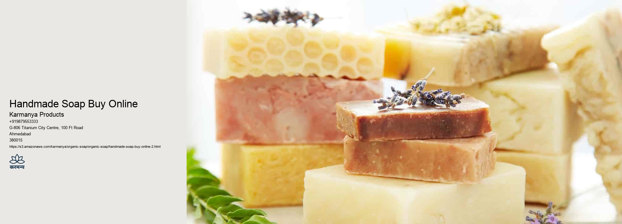 Handmade Soap Buy Online