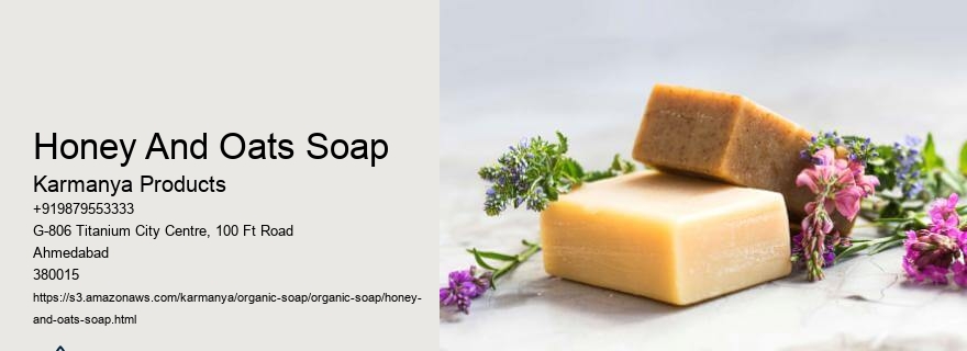 Honey And Oats Soap