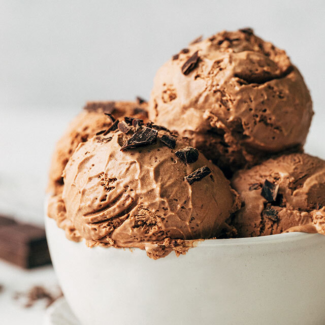 No-Churn Chocolate Ice Cream