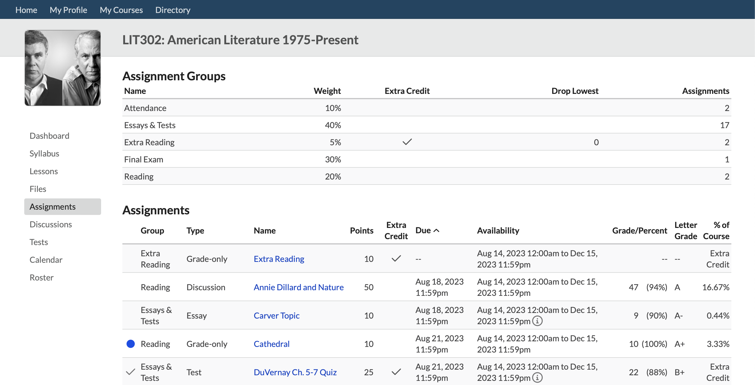 Academic Settings: Grades & Attendance – Populi Knowledge Base