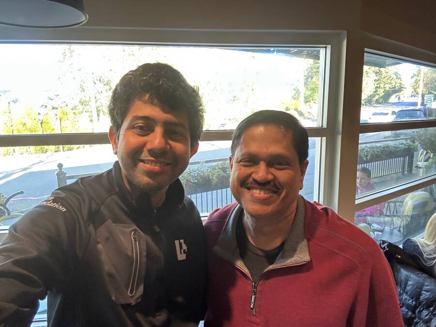 With Raj