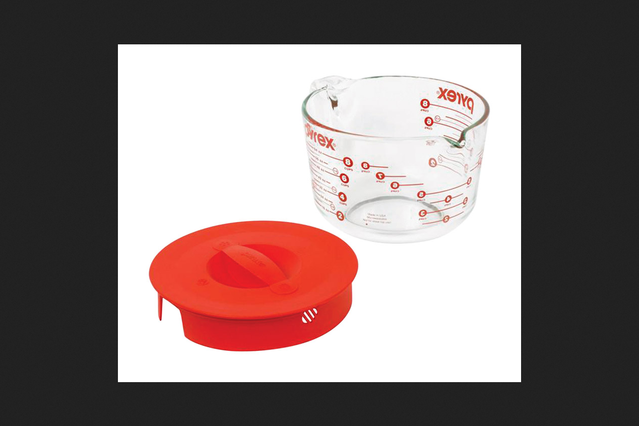 Pyrex Plastic/Glass 8 cups Measuring Cup With Lid 696229502939 eBay