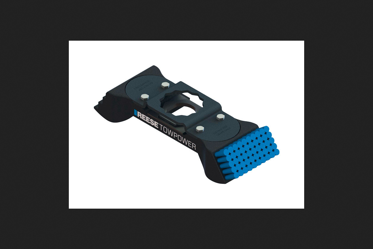 Reese TowPower Aluminum Universal Hitch Mount Boot Brush 42899707417 eBay