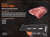 Beef Brisket Deckle, 3-4 briskets per bag (also called Point or Second Cut) (grass fed, institutional, imported)