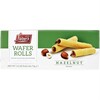 Hazelnut Wafer Rolls