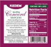 Sparkling Concord Grape Juice