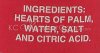 Whole Hearts of Palm (cans)