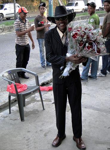 vendedor calle flores