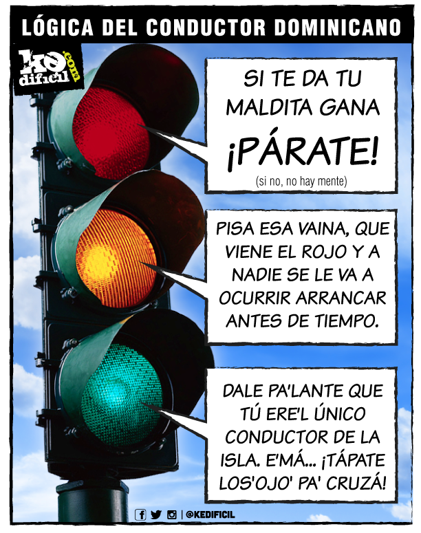 Lógica del conductor dominicano