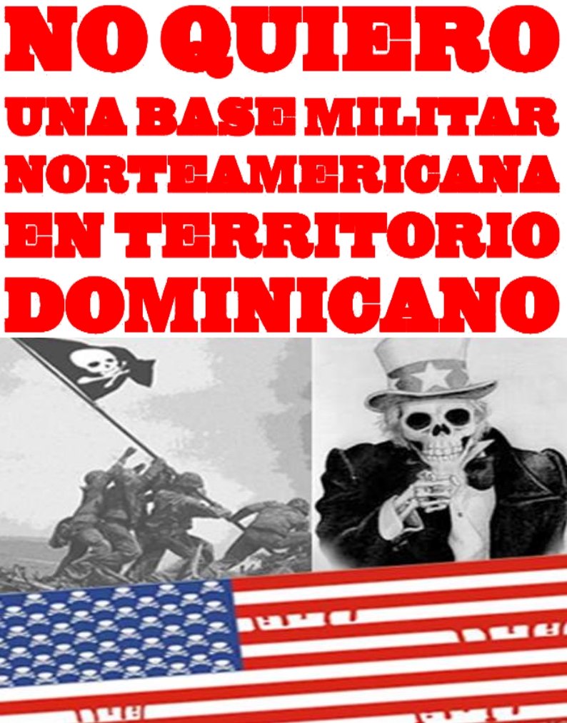 Patrióticamente haber protestado contra una base militar americana en la Isla Saona que solo existió en un titular mal escrito de Diario Libre… por ejemplo…