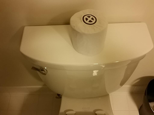 X-Men toilet paper