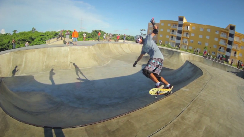 En la Nueva Barquita hay un “skatepark” y quedó aperísimo