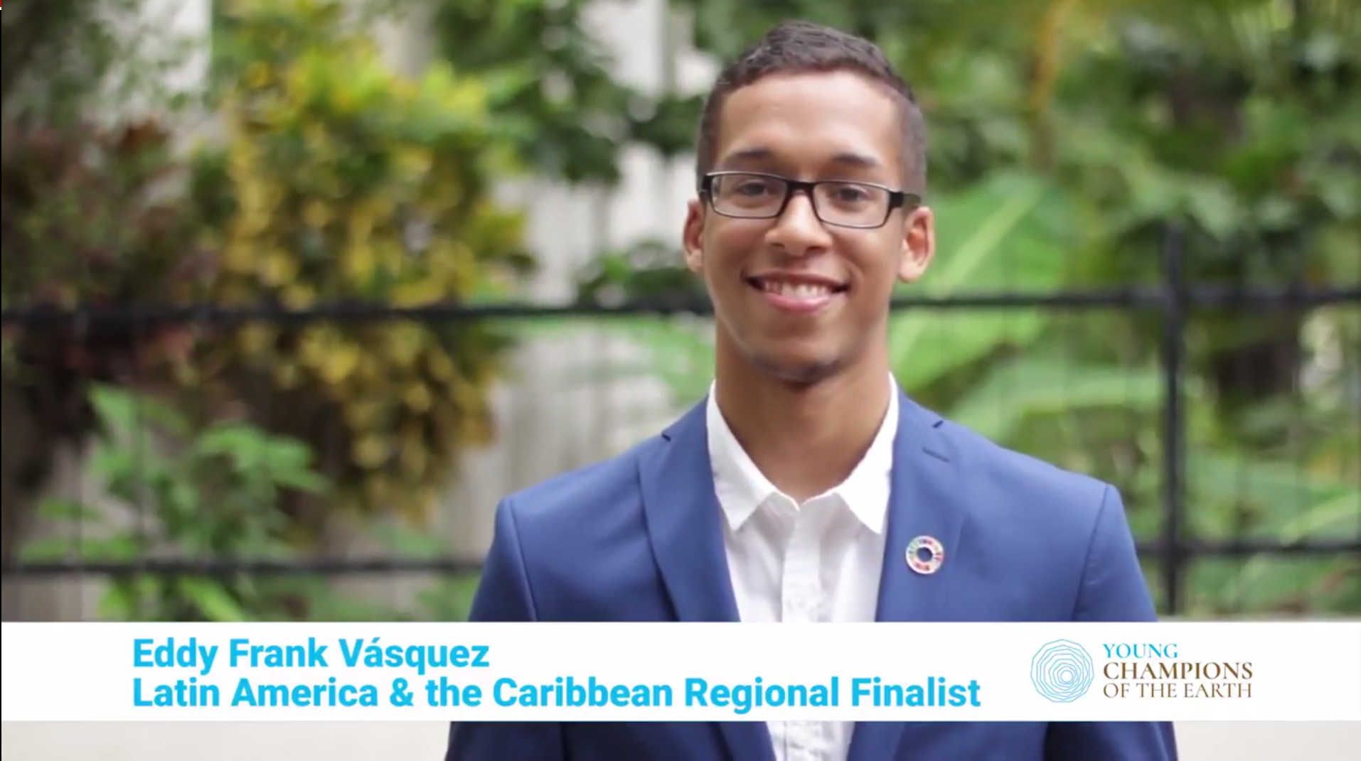 Finalista dominicano en competencia mundial de las Naciones Unidas