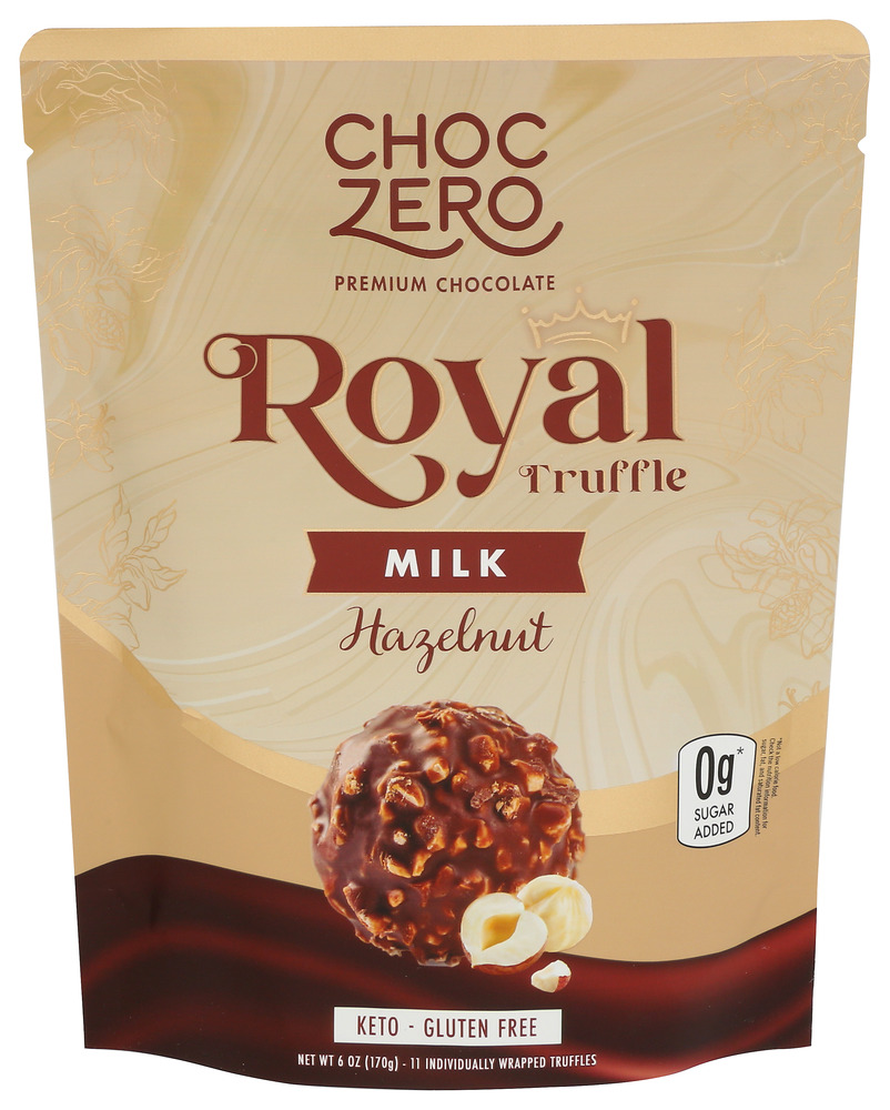 ChocZero Choc Royal Truffles 6 oz (Pack of 12) - Walmart.com