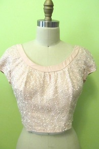 Frosted Pink Crop Top