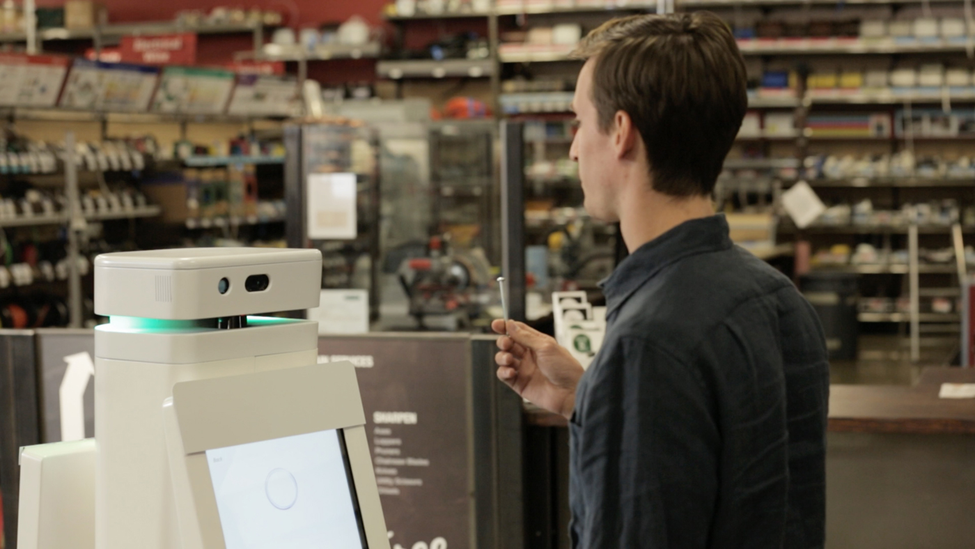 Oshbot Lowe's Retail Robot