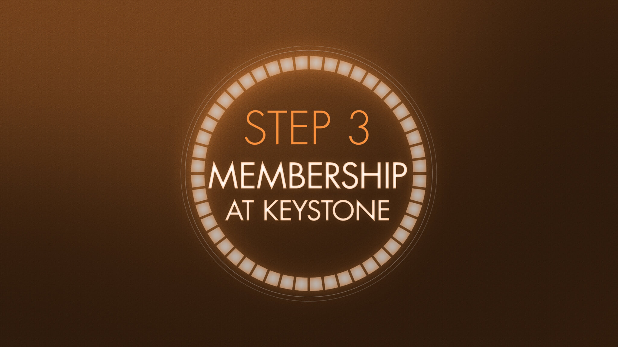 Step 3 - Membership Step 3 - Membership