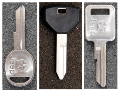 Keys for any Jeep Make and Model