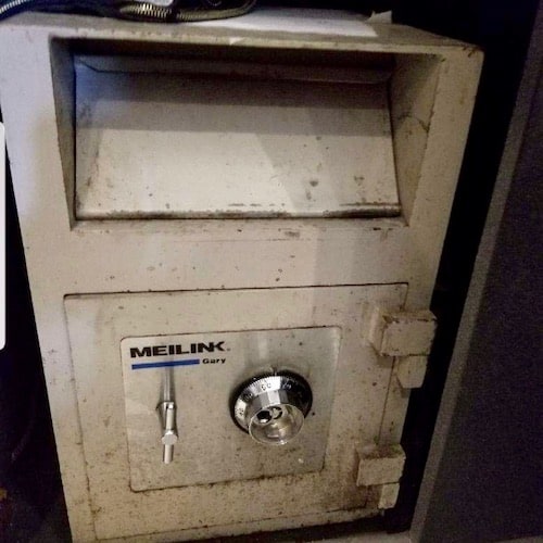 Used Meilink Cash Drop Safe