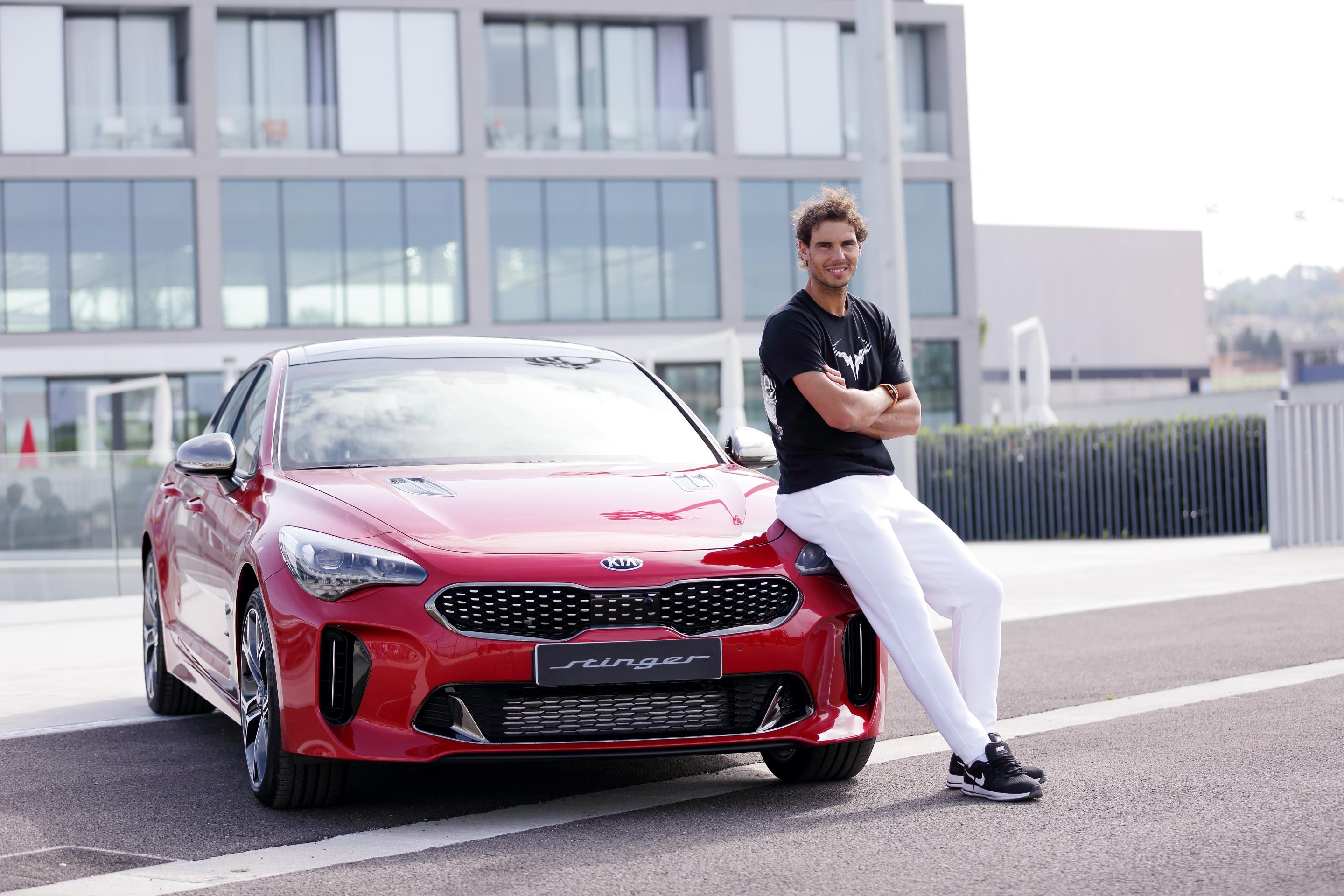 Kia Motors y Rafael Nadal de nuevo en el Open de Australia 2017.