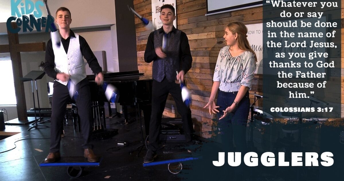 Jugglers | Kids In Action | Kids Corner
