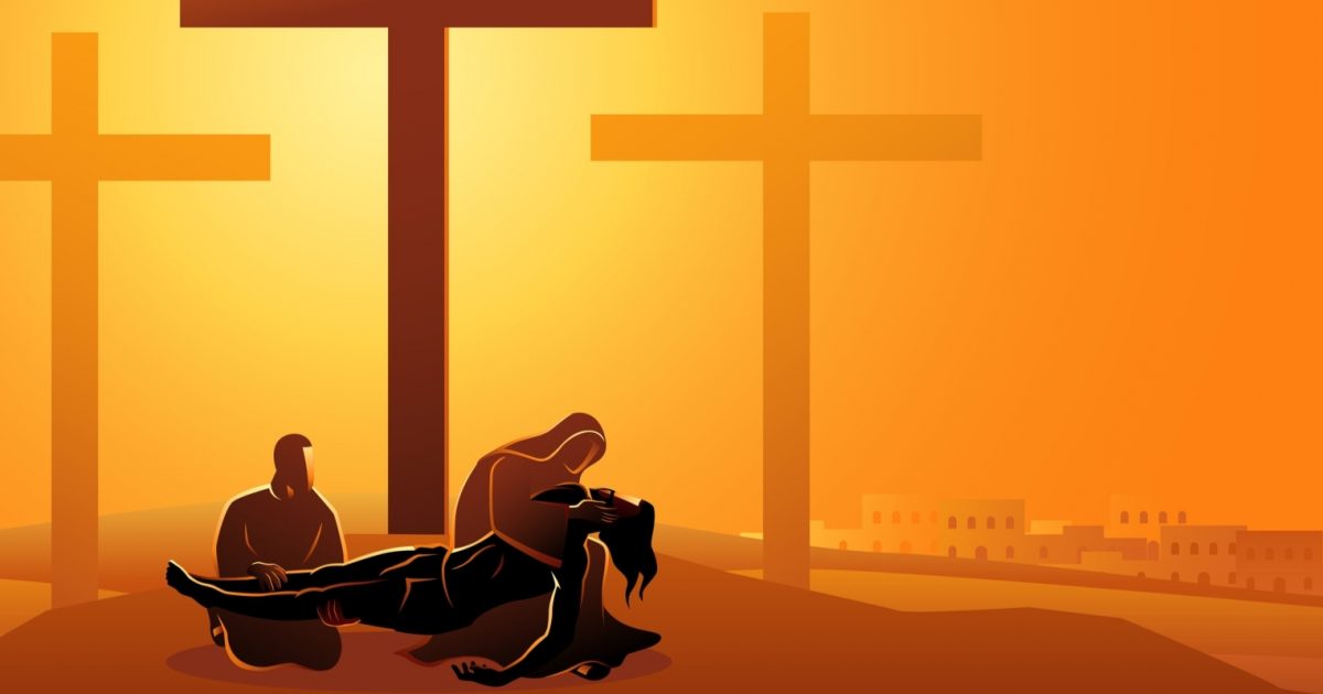 jesus died on the cross for kids