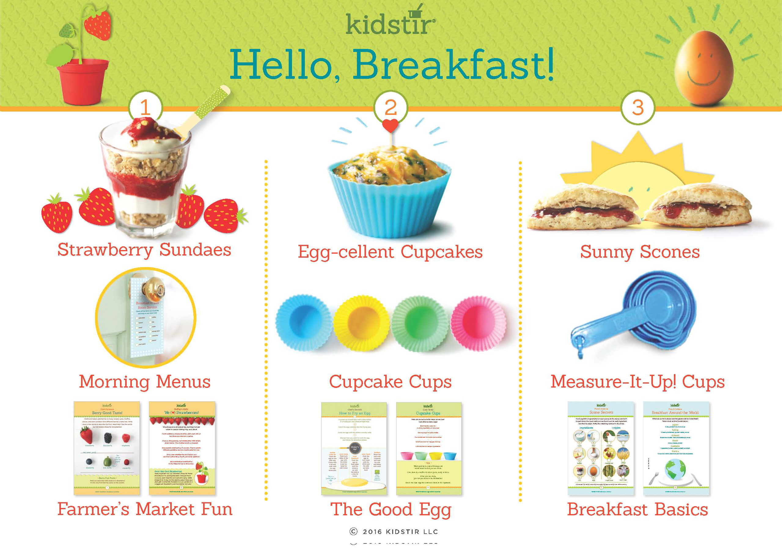 Hello, Breakfast Cooking Kit Kidstir