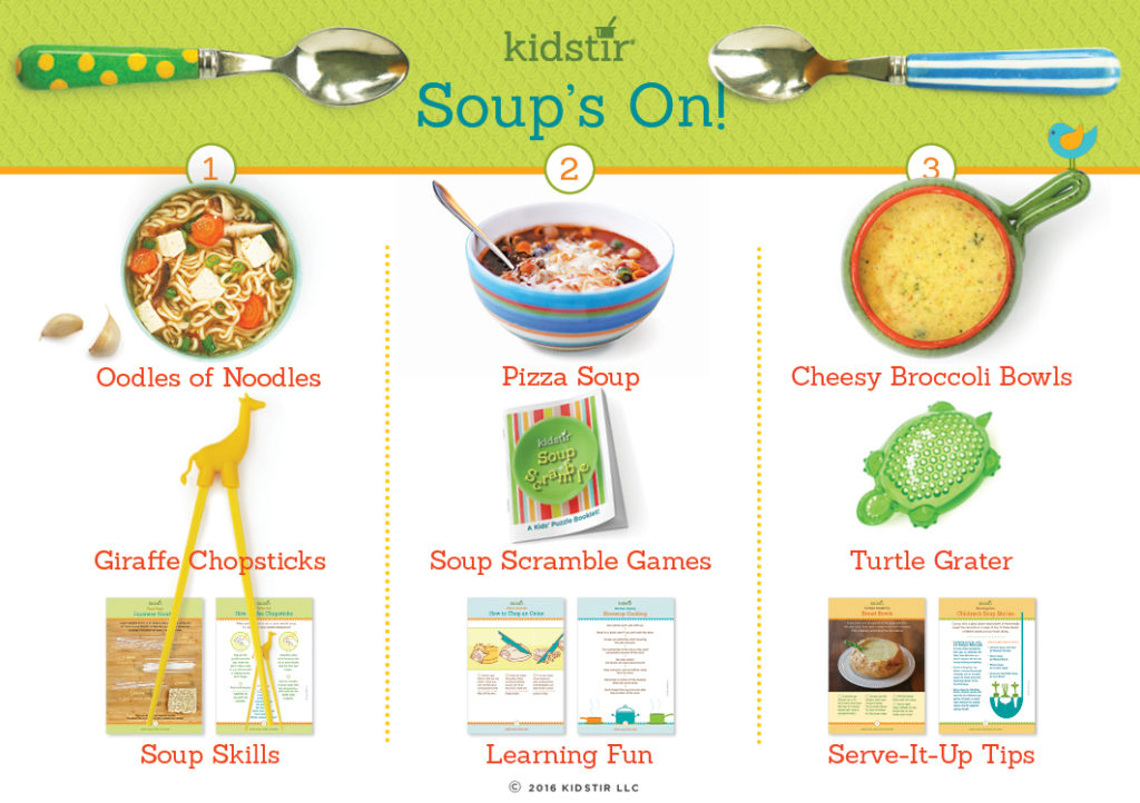 Kids Soup's On Cooking Kit Introduction