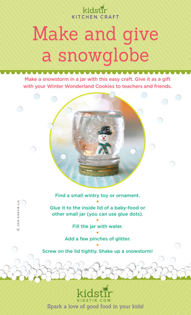 Kids You Can Make a Snow Globe!