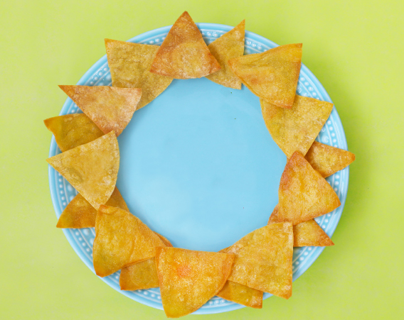Homemade Baked Tortilla Chips