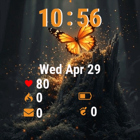 Butterfly Flying