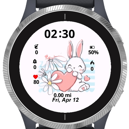 Happy Cute Bunny