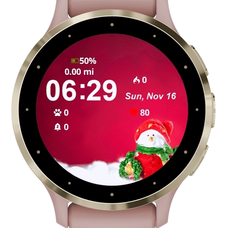 Snowman Background