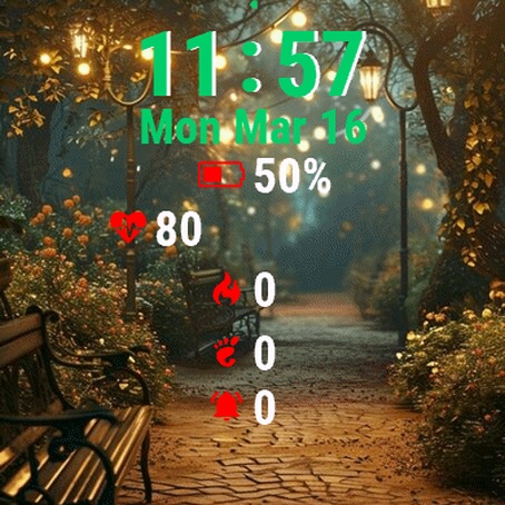 Park Bench Lights