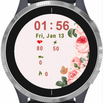 Pink Roses Frame