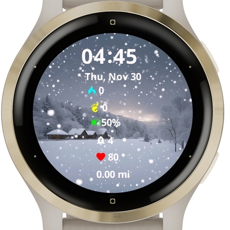 New Year Snow
