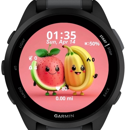 Strawberry and banana