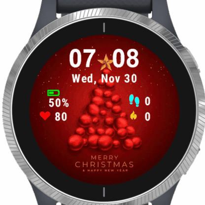 Xmas Baubles Red
