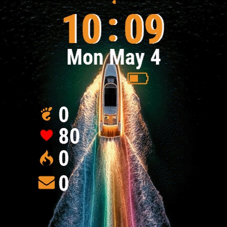 Boat Rainbow Light