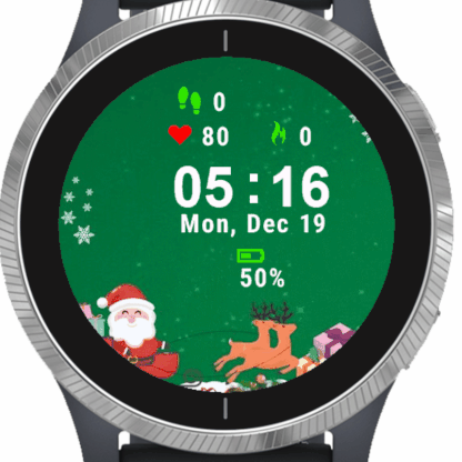 Santa and Reindeer