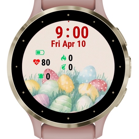 Easter Eggs Grass White