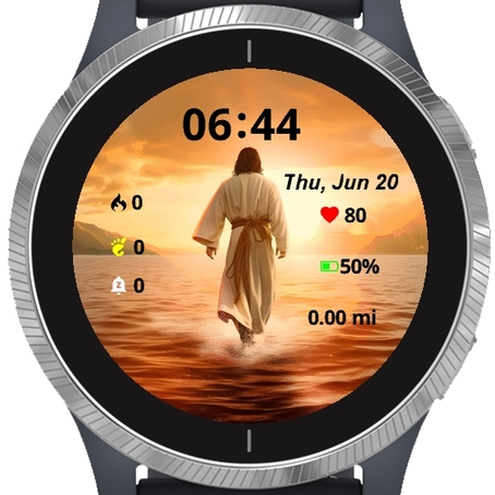 Man Walking Water