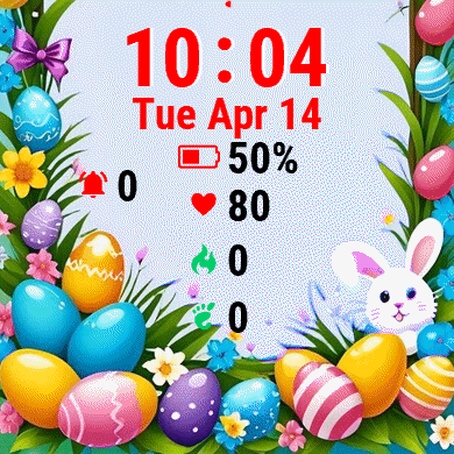 Easter Eggs Flowers