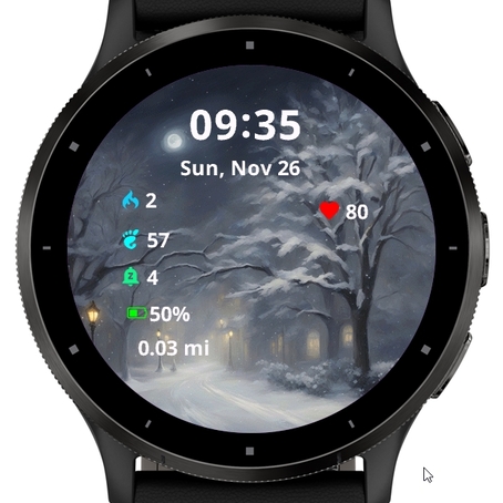 Snowy Nocturne