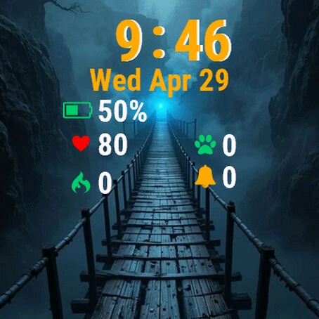 Bridge Middle Dark Forest