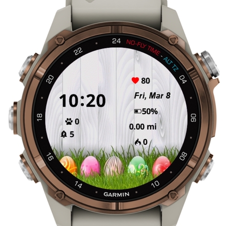 Decorative Easter eggs in grass