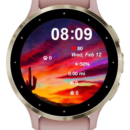 Desert Sunset Scene