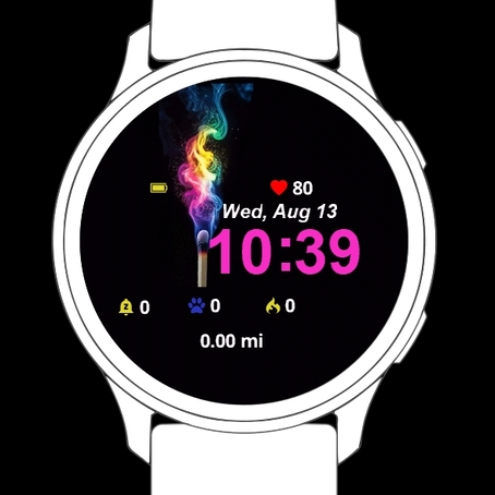 Rainbow Flame