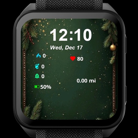 Christmas Background Green
