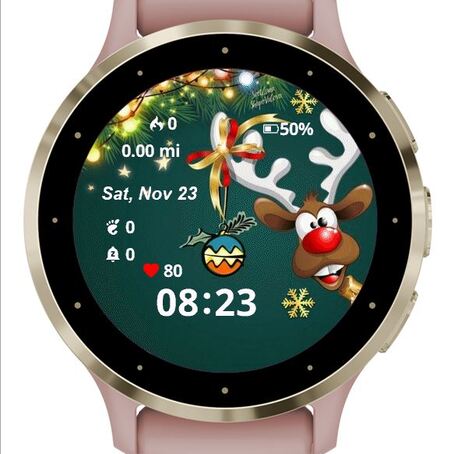 Cute Winter Reindeer